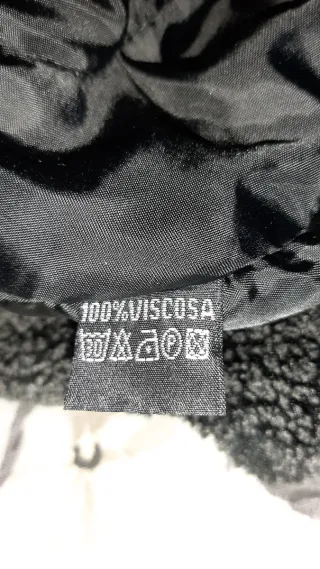 Cappello invernale uomo nero e grigio