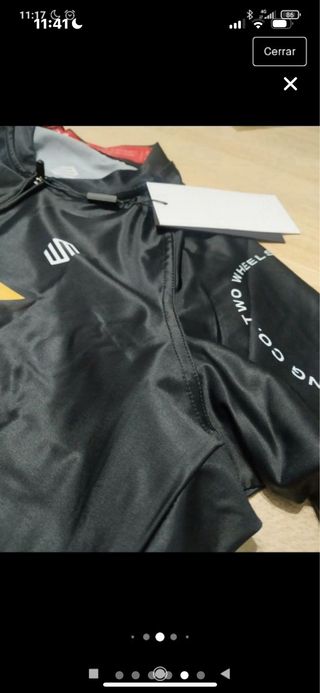 Maillot Siroko Manga Larga XL nuevo con etiquetas