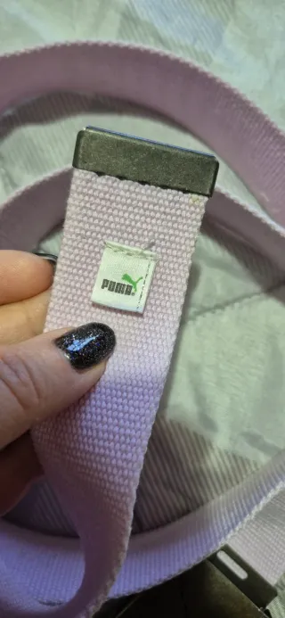 Cintura Puma Rosa con Fibbia