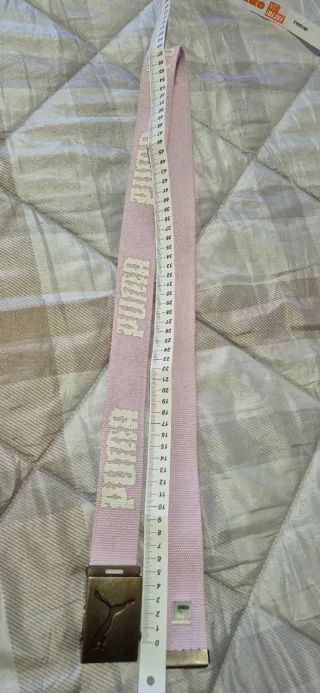 Cintura Puma Rosa con Fibbia