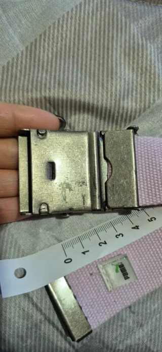 Cintura Puma Rosa con Fibbia