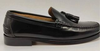 Mocasines de piel con borlas