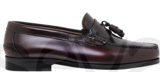 Mocasines de piel con borlas