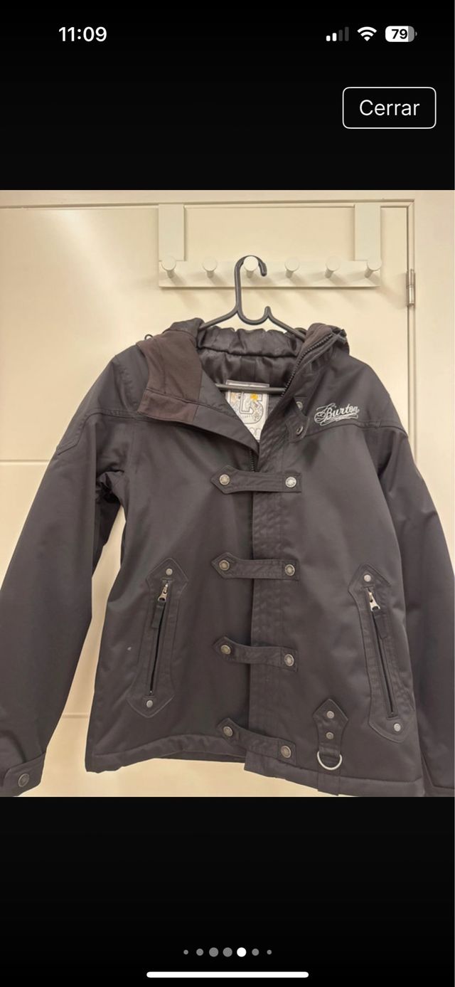 Abrigo Ski Burton Negro