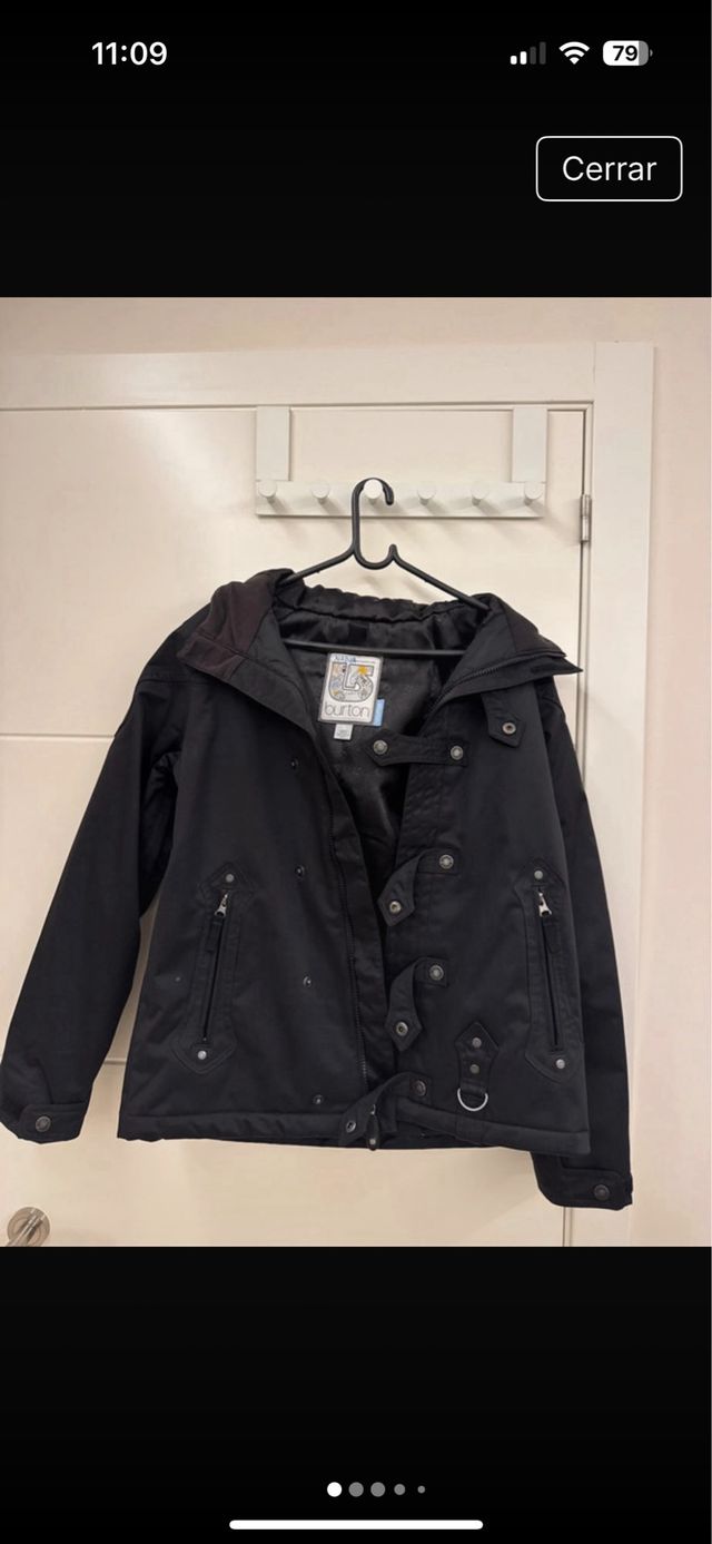 Abrigo Ski Burton Negro