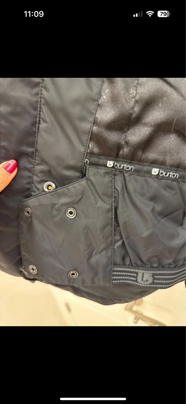 Abrigo Ski Burton Negro