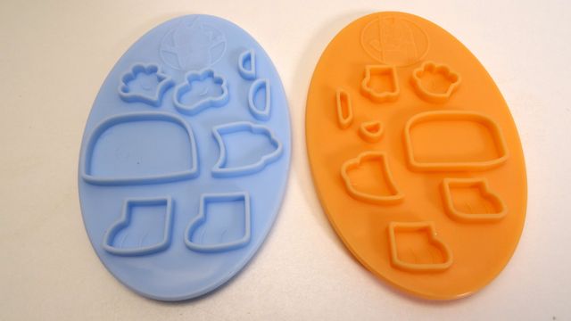 Play-Doh Bluey Disfraces SOLO moldes y accesorios