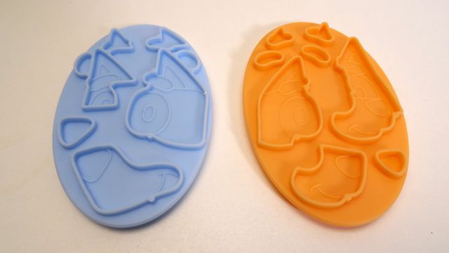 Play-Doh Bluey Disfraces SOLO moldes y accesorios