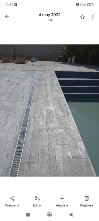 Pavimento decorativo imitación piedra