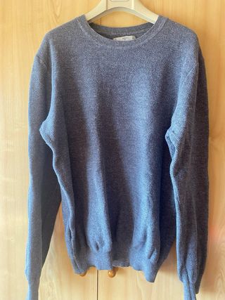 Jersey Mango Gris Punto Fino