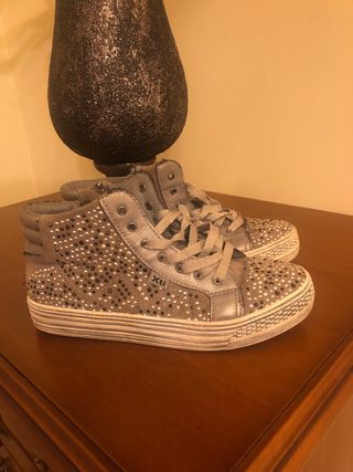 Zapatillas Xti Plataforma Tachuelas Talla 38