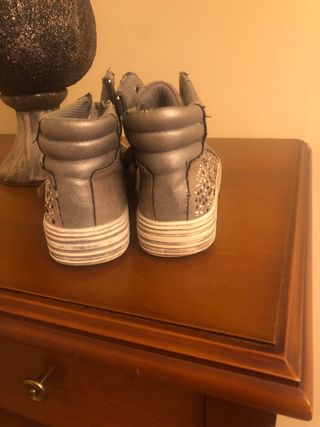 Zapatillas Xti Plataforma Tachuelas Talla 38