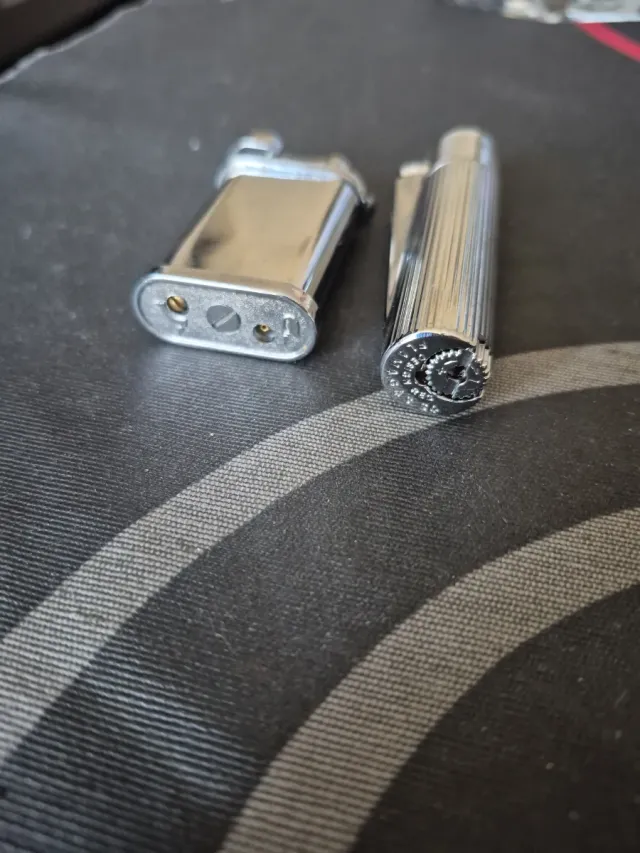 Accendini Clipper e Jack Daniel's argentati