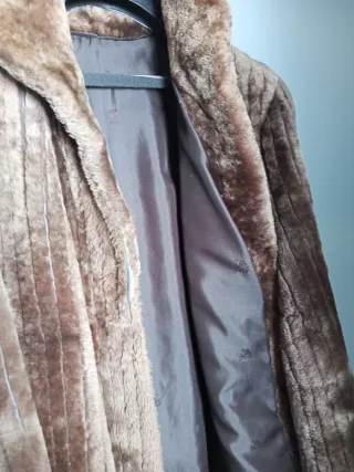 Chaquetón de piel mouton