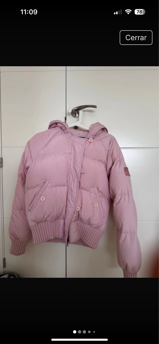 Abrigo Iceberg Rosa Talla M