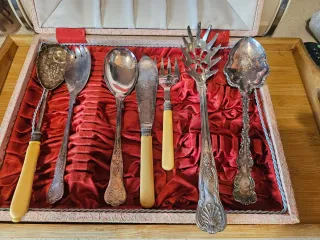 Set Vintage Cubiertos Sheffield England