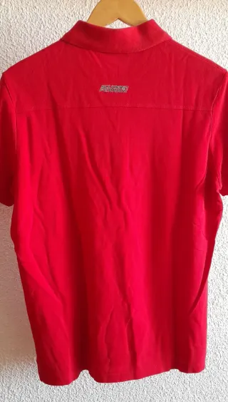 Polo Ferrari Rojo Talla M