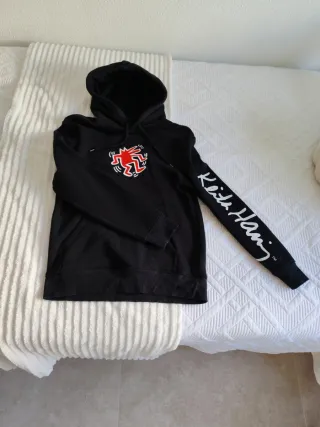 Sudadera Keith Haring Negra