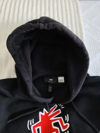 Sudadera Keith Haring Negra