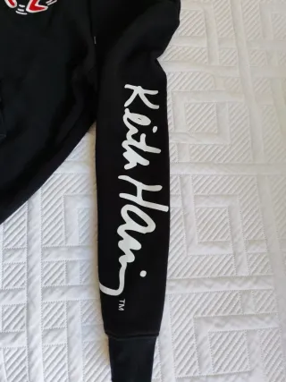 Sudadera Keith Haring Negra