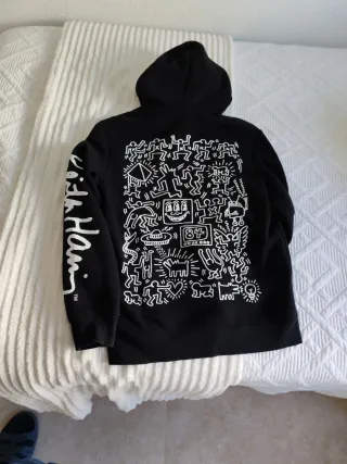 Sudadera Keith Haring Negra