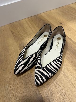 Bailarinas punta cebra BoboS 39