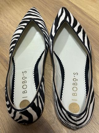 Bailarinas punta cebra BoboS 39