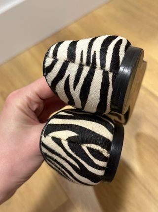 Bailarinas punta cebra BoboS 39