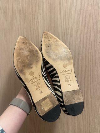 Bailarinas punta cebra BoboS 39