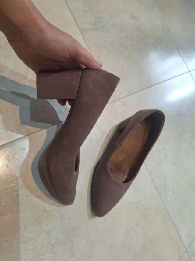 Zapatos Mimao Marrón Rosado Talla 38