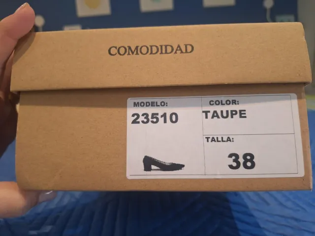 Zapatos Mimao Marrón Rosado Talla 38