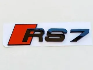 Logo Emblema Audi RS7 Pegatina de Maletero