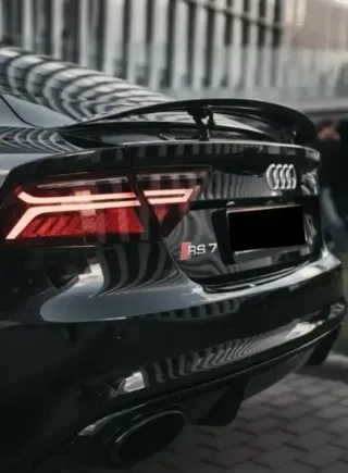 Logo Emblema Audi RS7 Pegatina de Maletero