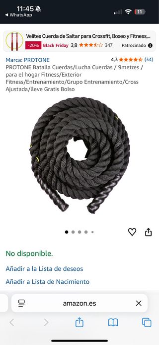 Cuerda de Batalla PRO.TONE 9m