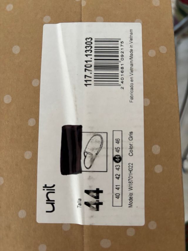 Ciabatte Unit Taglia 44 Nuove