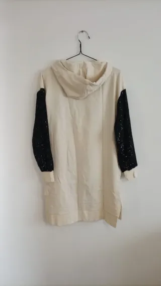 Vestido Anabel Lee Beige y Negro