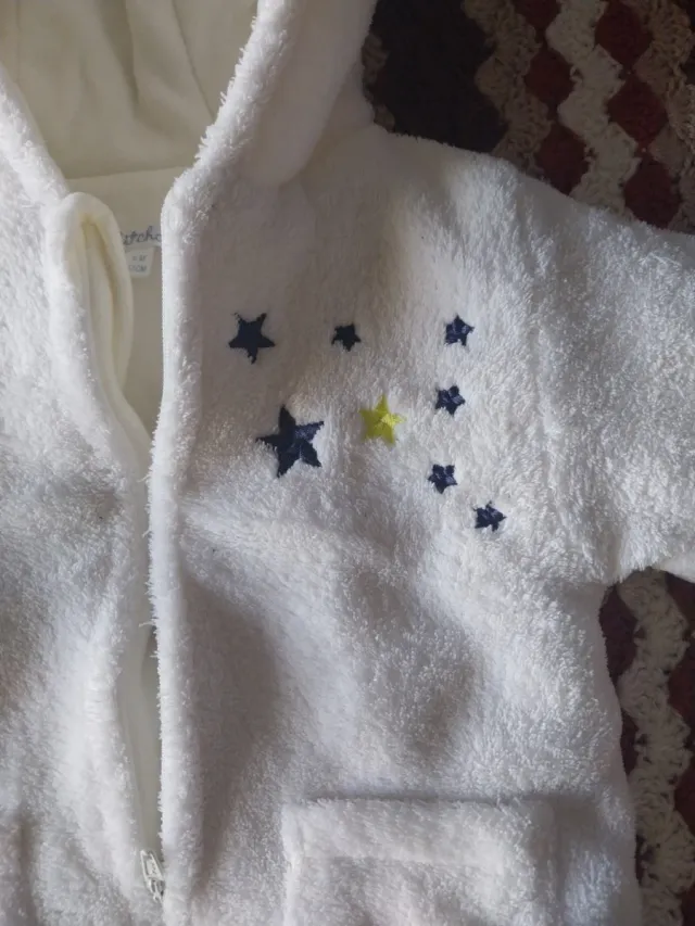 Chaqueta niña 6 meses estrellas