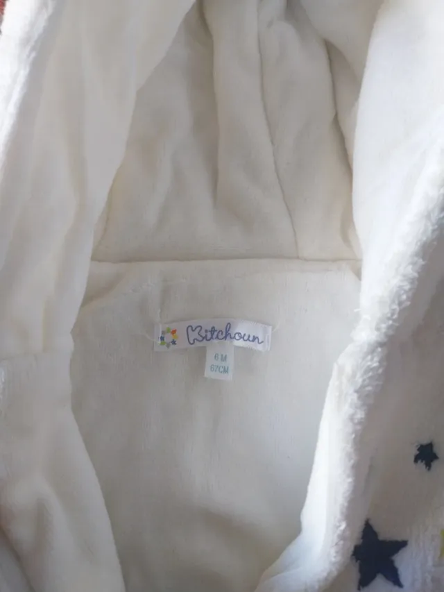 Chaqueta niña 6 meses estrellas