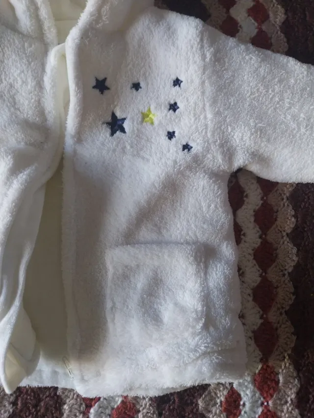 Chaqueta niña 6 meses estrellas