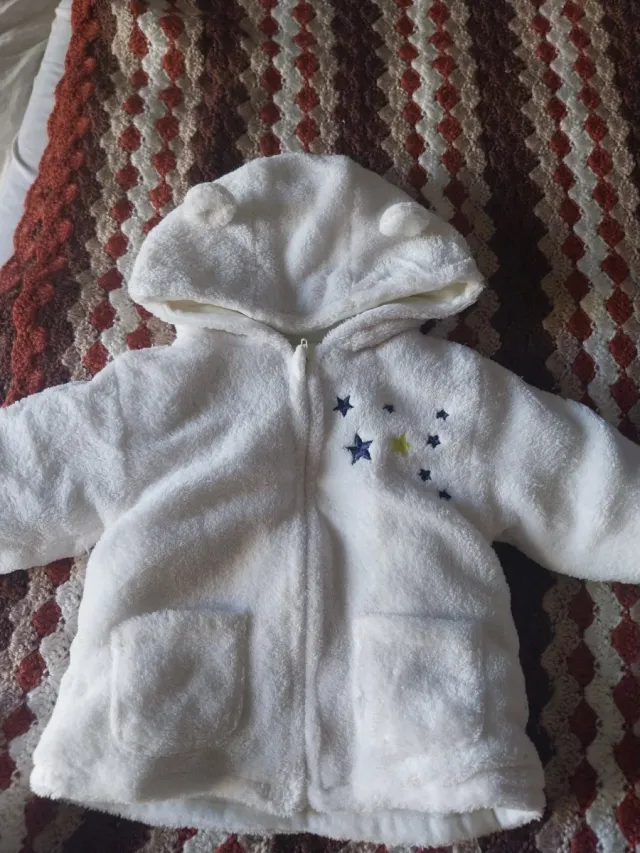 Chaqueta niña 6 meses estrellas