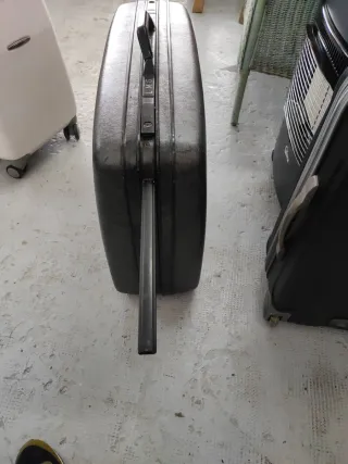 Maleta Rígida Vintage Samsonite Gris Oscuro