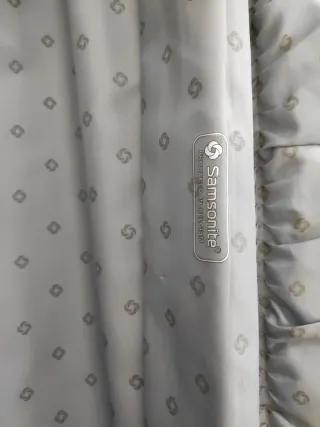 Maleta Rígida Vintage Samsonite Gris Oscuro