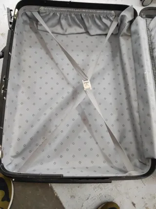 Maleta Rígida Vintage Samsonite Gris Oscuro