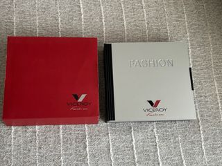 Collar Viceroy Fashion Hombre Plata y Negro