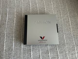 Collar Viceroy Fashion Hombre Plata y Negro