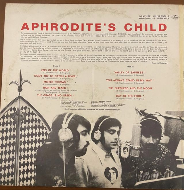 Vinile Aphrodite's Child - End of the World