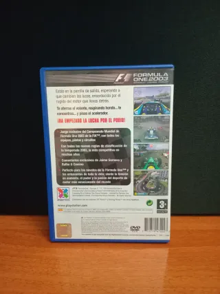 Lote 4 Videojuegos F1 2003 PS2