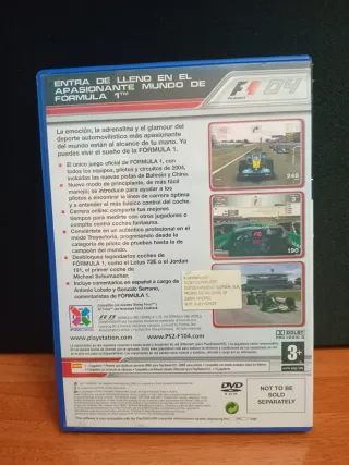 Lote 4 Videojuegos F1 2003 PS2