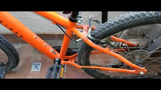 Bicicleta MTB Rockrider Naranja