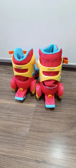 Patines 4 Ruedas Infantiles Ajustables